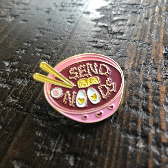 SEND NOODS Collectible Enamel Pin NEW! 1073 - Picture 3 of 7